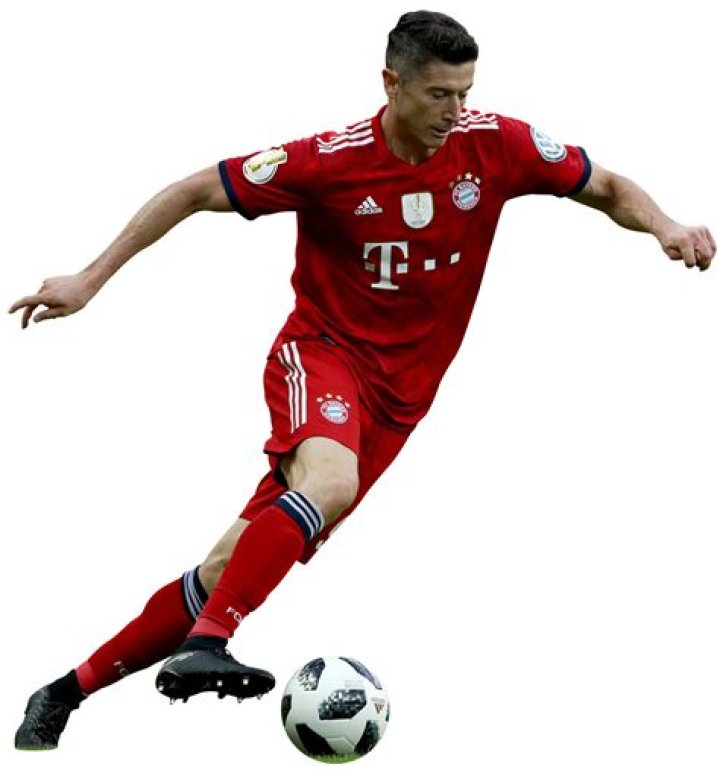Robert Lewandowski football render 17347 FootyRenders