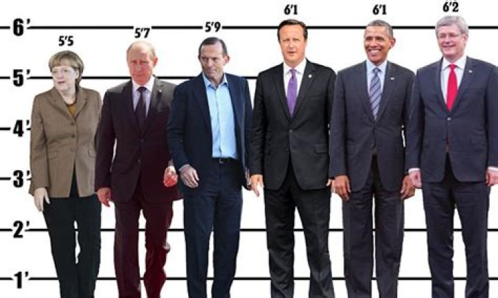 Russian President Vladimir Putin Height G20 World Leaders Height Revealed In Infographic Daily