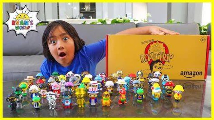 Ryan Collected ALL 53 Ryan's World Road Trip Collection and play Fun