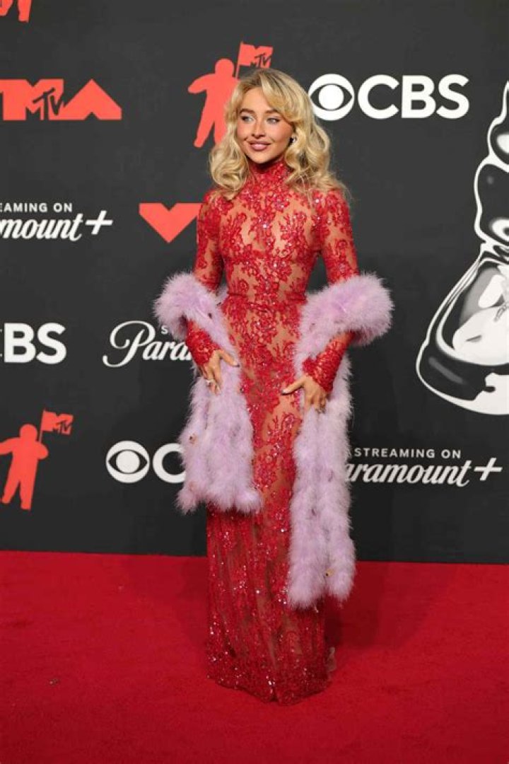 Sabrina Carpenter Wears Bright Red Hair for New Movie &mdash; See Photos Allure