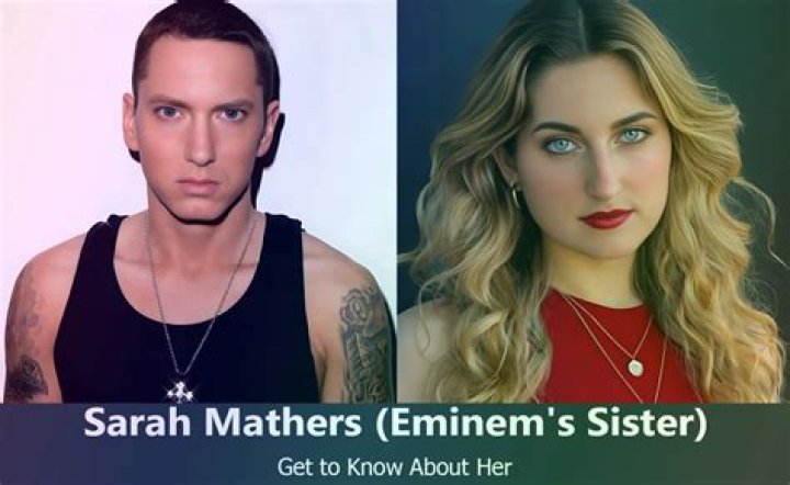 Sarah Mathers Wiki, Age, Birthday, Net Worth, Instagram of Eminem's Sister