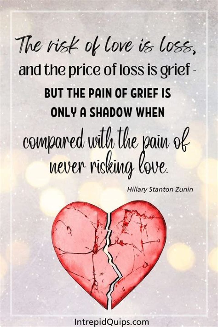 Saying Goodbye The loss of a loved one