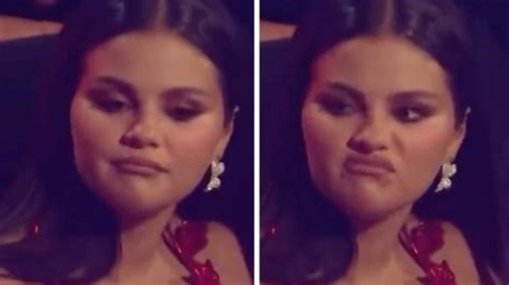 Selena Gomez&rsquo;s reaction to Chris Brown&rsquo;s name being mentioned at VMAs