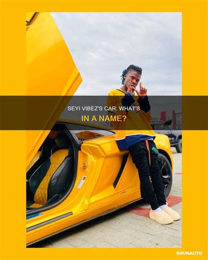 Seyi Vibez's Impressive Cars Collection: A Look Into His Luxurious Life