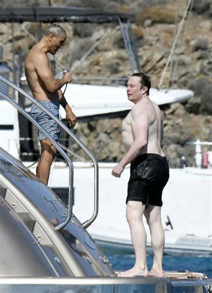 Shirtless Elon Musk in Mykonos (meme) Elon Musk Shirtless in Mykonos