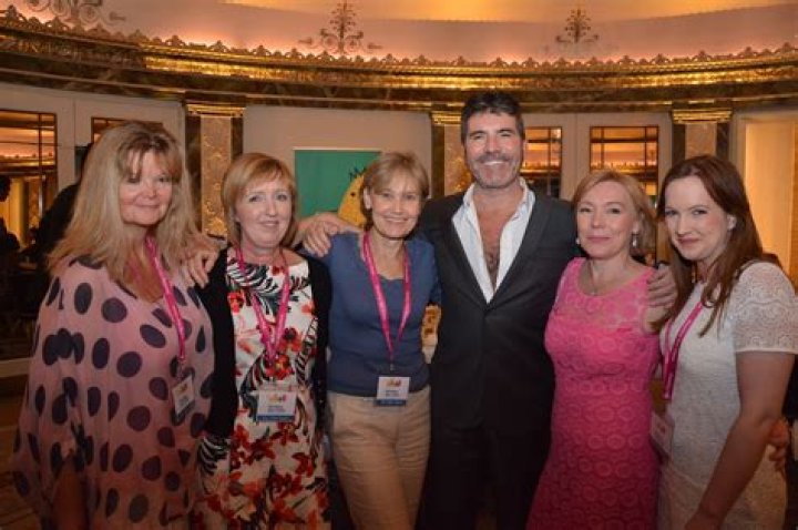 Simon Cowell hosts Shooting Star Chase afternoon tea at Dorchester