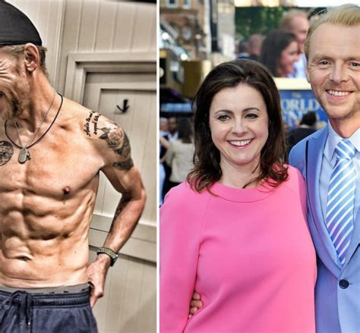 Simon Pegg reveals his wife cried over his 'skin and bone' appearance