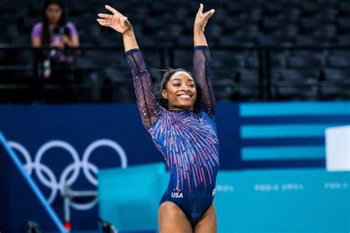 Simone Biles a picture of confidence and vulnerability