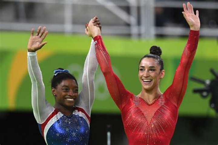 Simone Biles & Aly Raisman's All Around Wins Have Stars Celebrating on