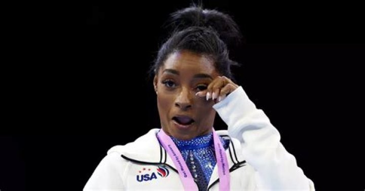 Simone Biles Tears Up Discussing Larry Nassar "It's Very Hard to Talk