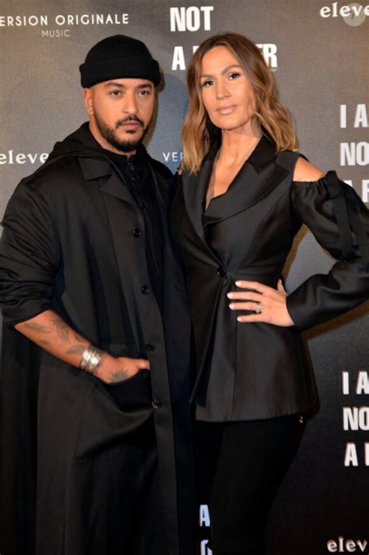 Slimane (Slimane Nebchi) et Vitaa lors de la soir&eacute;e de lancement de la