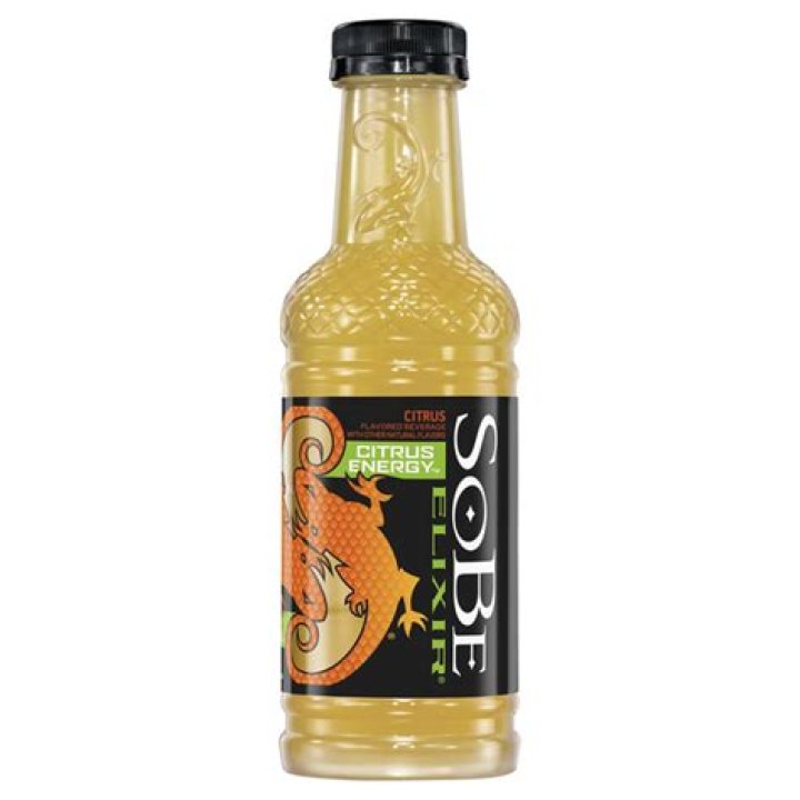 Sobe Elixir Citrus Energy Flavored Beverage 20 fl. oz. Bottle Walmart
