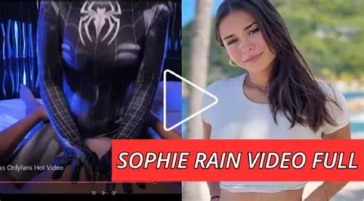 Sophie Raiin Spiderman Video Twitter