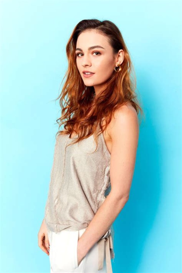 Sophie Skelton promoting Season Three "Voyager" of Outlander on Starz SDCC2017 My fair lady
