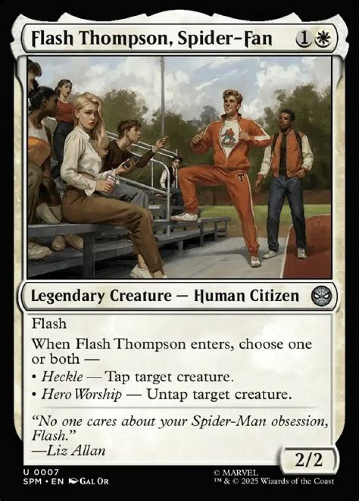 SpiderMan New Flash Thompson isn't a Bully