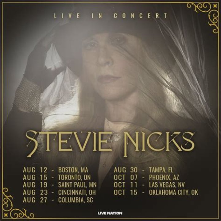 Stevie Nicks Concert Reviews 2025 Effie Halette