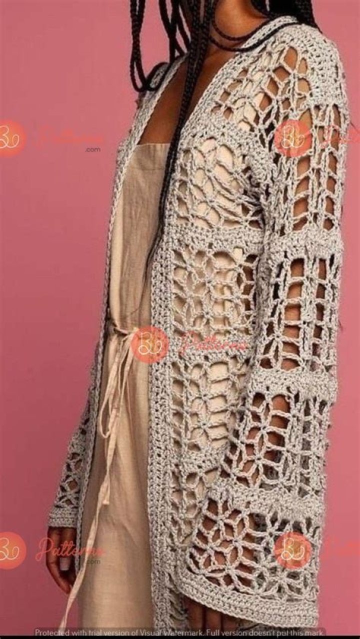 Stylish and Lovely Crochet Cardigan Patterns and Ideas Page 3 of 11