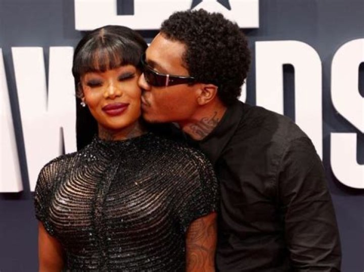 Summer Walker and Lil Meech at BET Awards 2023 POPSUGAR Celebrity UK