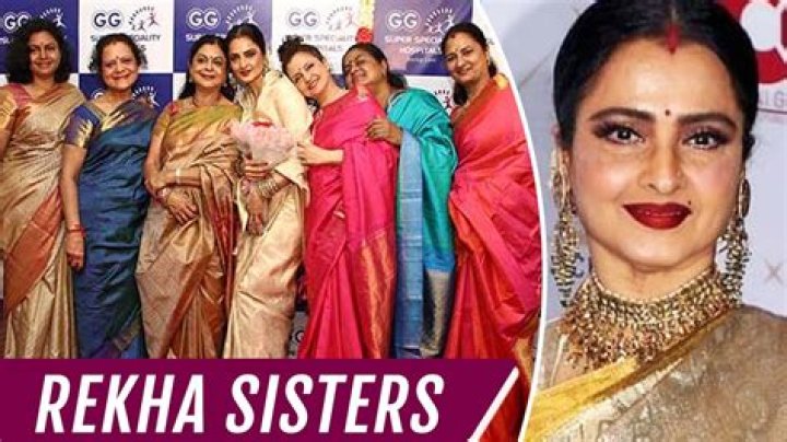 Superstar Rekha And Her Six Sisters Unknown Facts YouTube