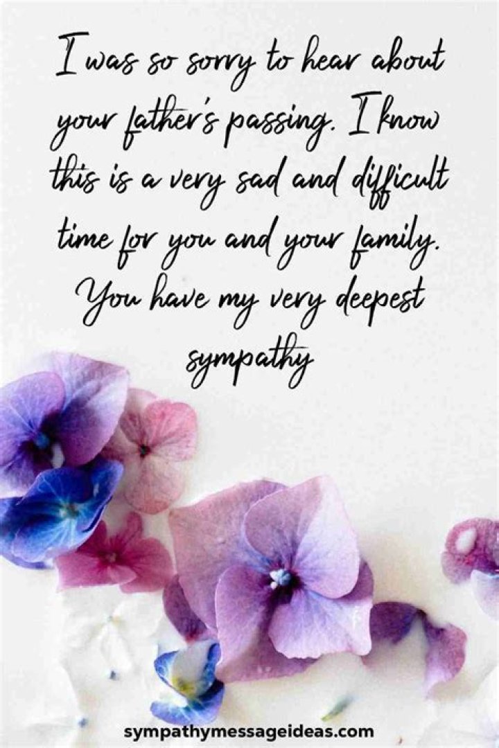 Sympathy For Loss Of Father Quotes. QuotesGram