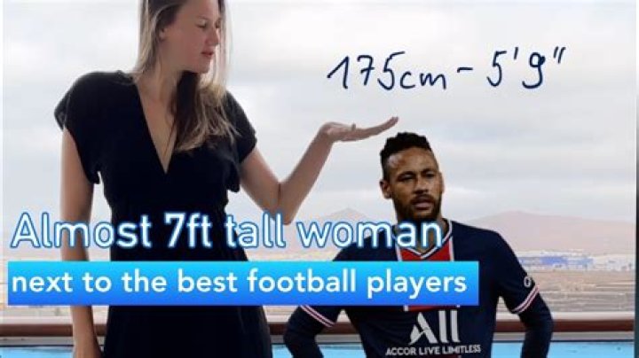 Tall Woman Football Player
