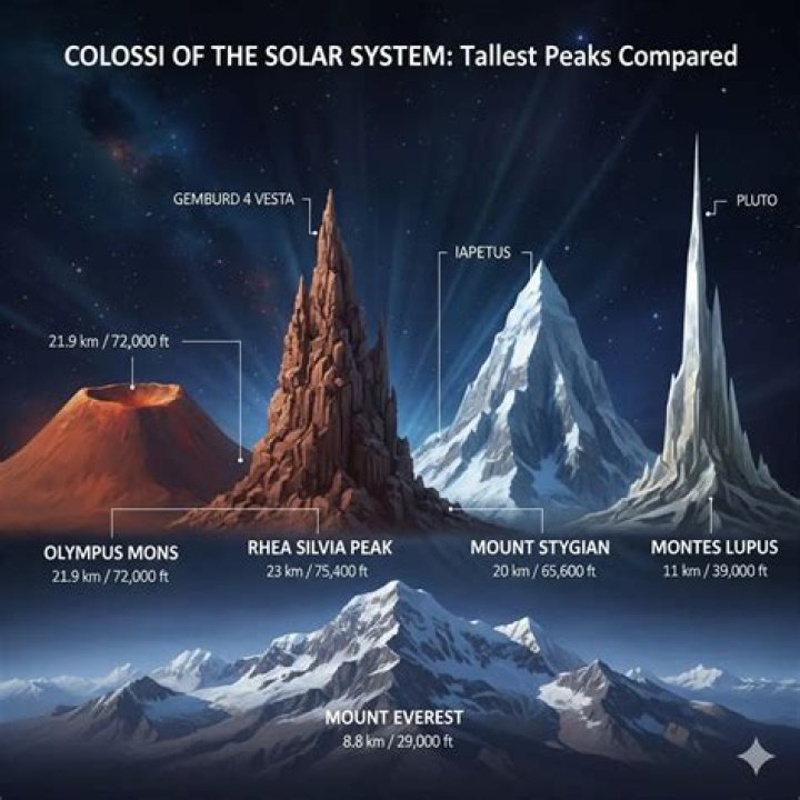Tallest Mountain In Our Solar System