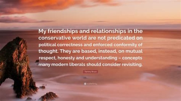 Tammy Bruce Quote &ldquo;My friendships and relationships in the