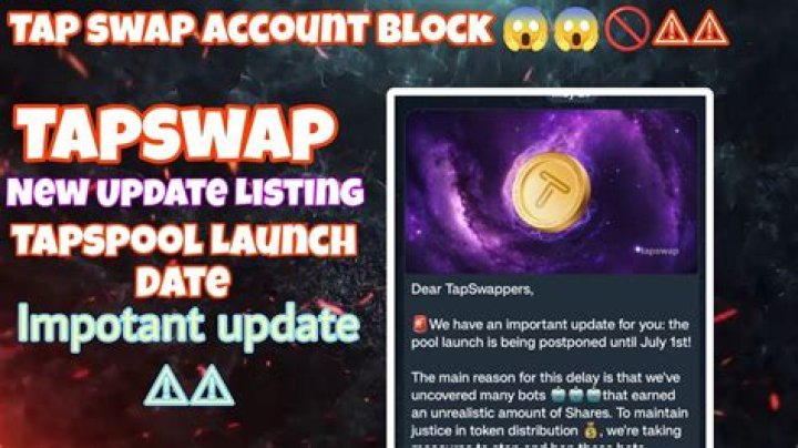 Tapswap launching Date and Update
