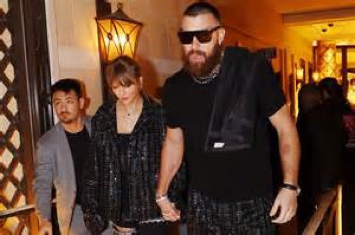 Taylor Swift Wears Travis Kelce's Jersey Number on a Diamond Necklace