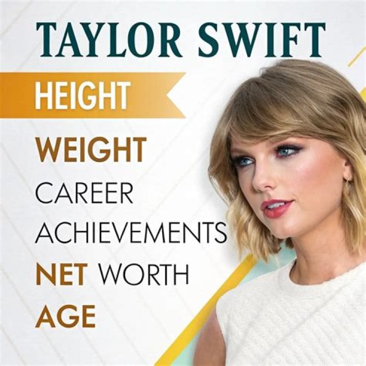 Taylor Swift weight, height and age. We know it all!