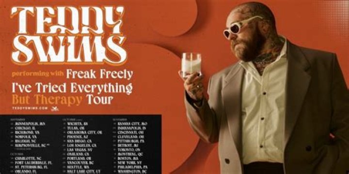 Teddy Swims Announces Fall 2023 North American &ldquo;I&rsquo;ve Tried Everything