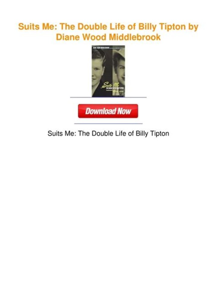 The Double Life of Billy Tipton Arts & Culture The Pacific