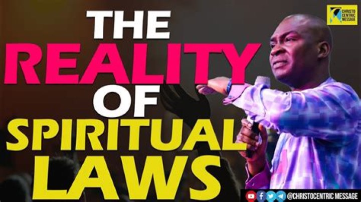 The Reality Of Spiritual Laws Apostle Joshua Selman FaithBlog