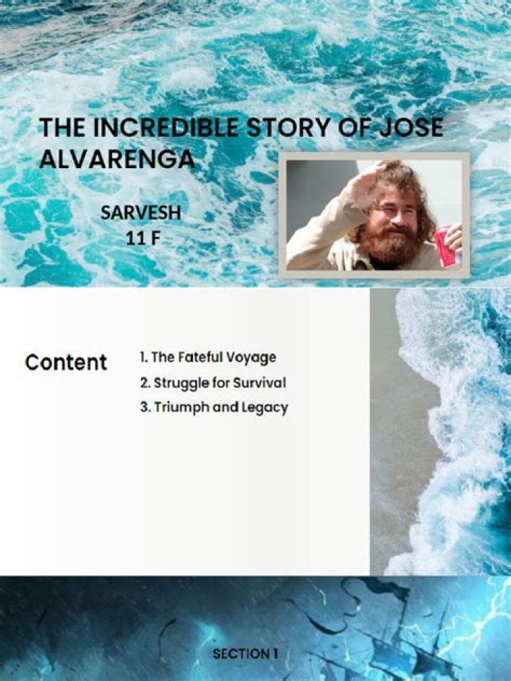 The Story Of Jose Alvarenga, Who Survived 438 Days Adrift In The Pacific