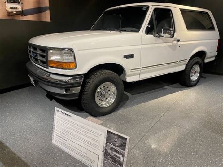 The Surprising Sale Price Of O.J. Simpson's Bronco