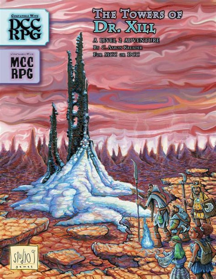 The Towers of Dr. Xill Print + PDFGoodman Games Store