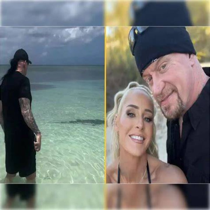 The Undertaker protects wife from bloodthirsty Shark attack Sherdog