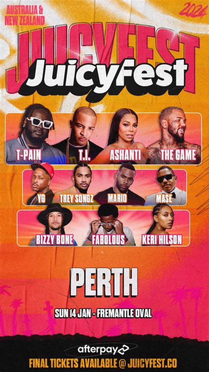 Tickets for JUICY FESTIVAL Melbourne in Burnley from Ticketbooth