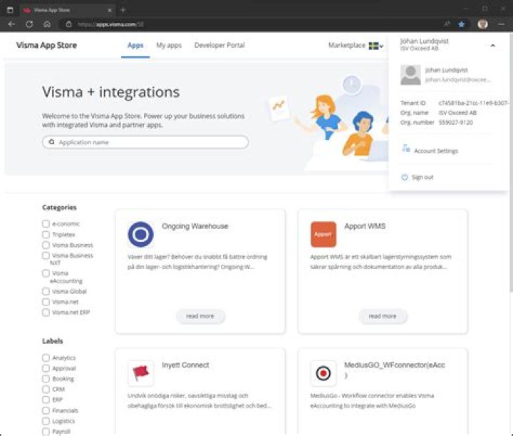 to the Community for Visma EasyCruit users... Visma Community