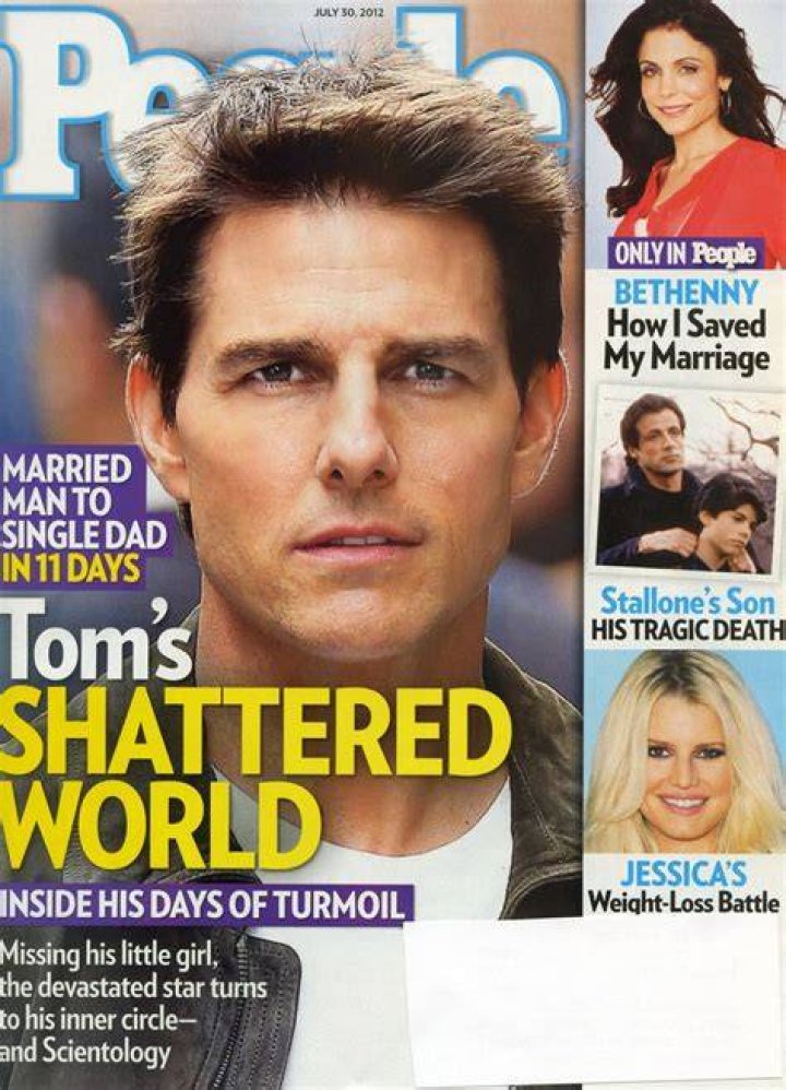 Tom Cruise, People Magazine's "Sexiest Man Alive" in 1990. &copy; Gary Lewis