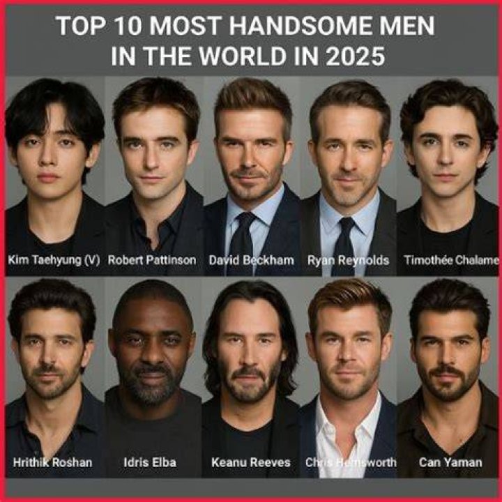 Top 10 Most Handsome (Good Looking) Hollywood Actors Pouted Online
