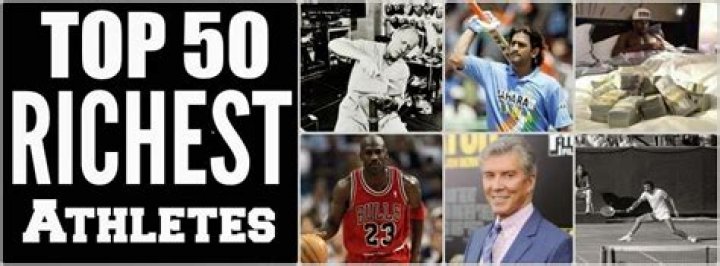 Top 50 richest athletes in the world 2021