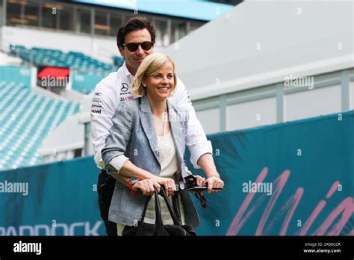 Toto Wolff And His Wife Video Telegraph