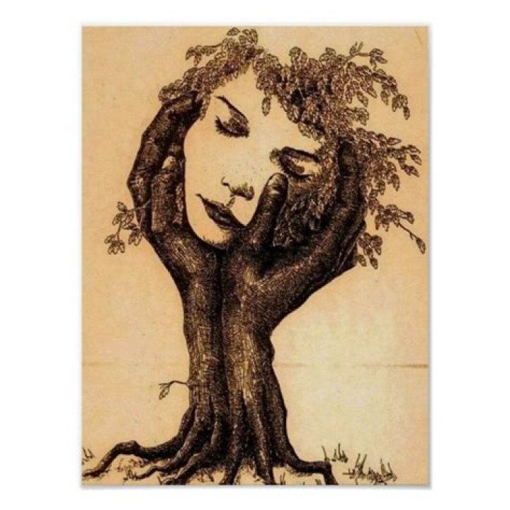 Tree Woman by CatalinaEstefan on deviantART Mother nature goddess