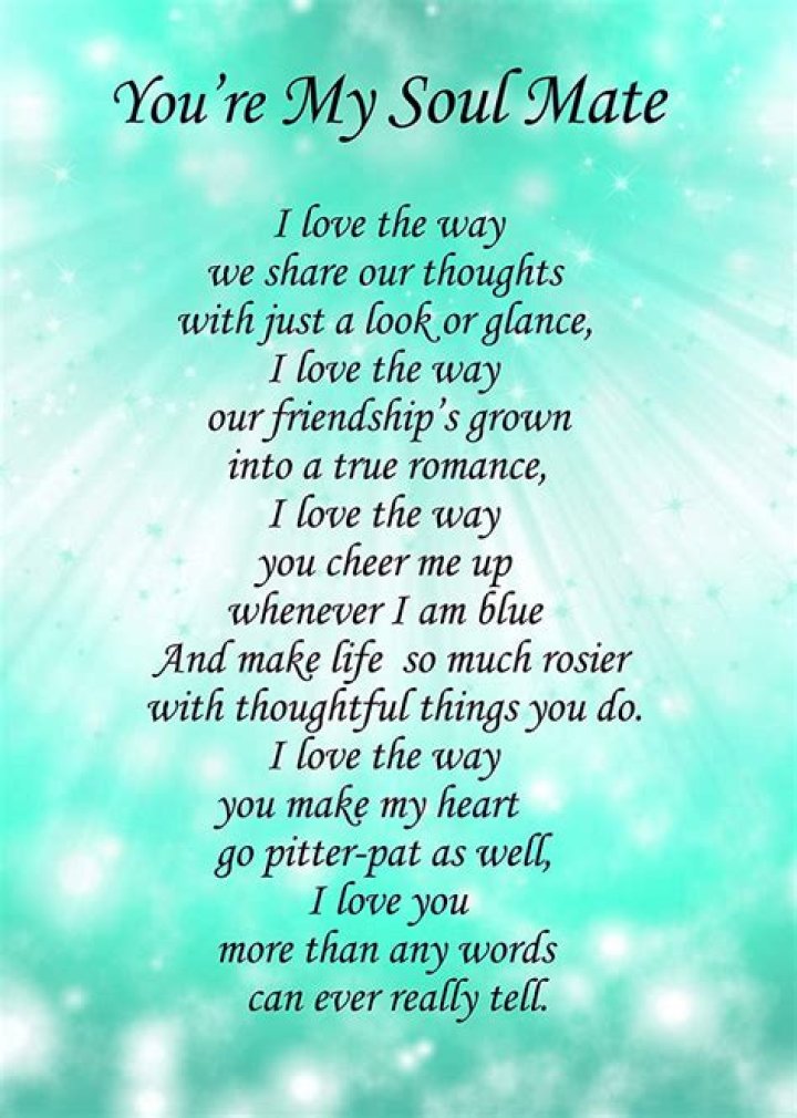 true love soulmate love poems Google Search Soulmate poems, Poems