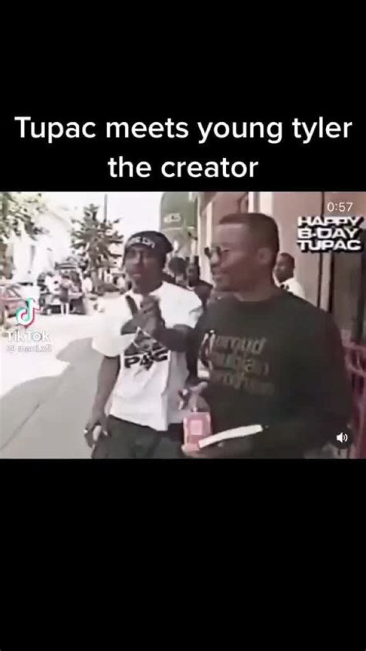 Tupac meets young tyler the creator YouTube