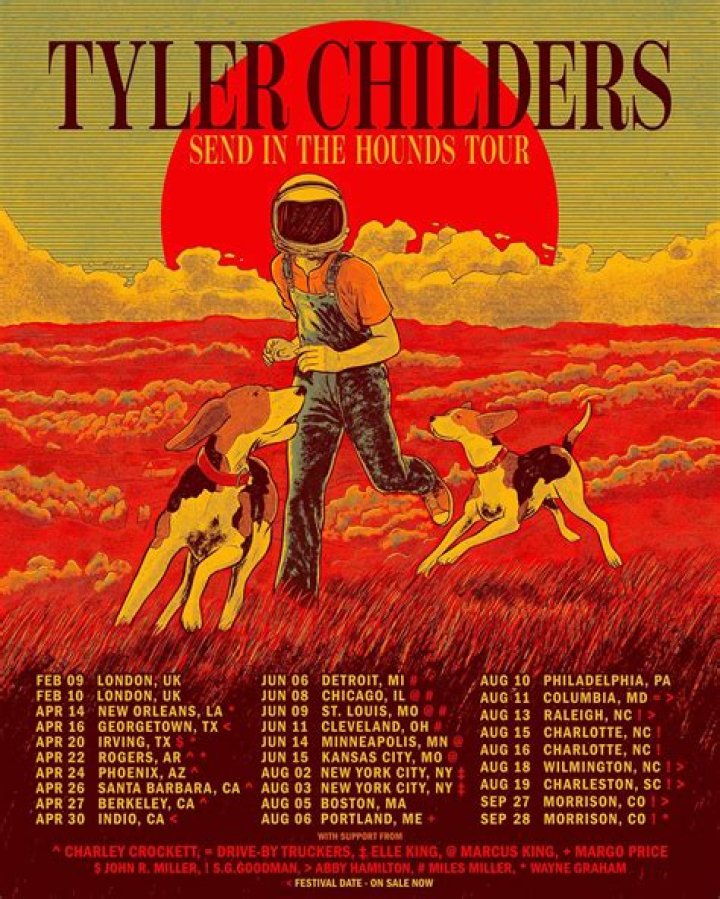 Tyler Childers Plots 2023 Send in the Hounds Tour