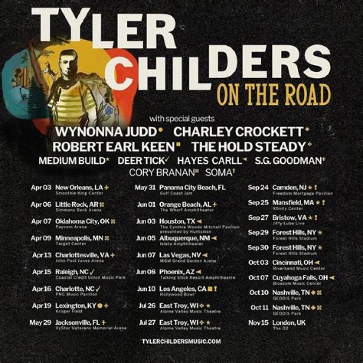 Tyler Childers Tickets Concerts and Tours 2023 2024 Wegow