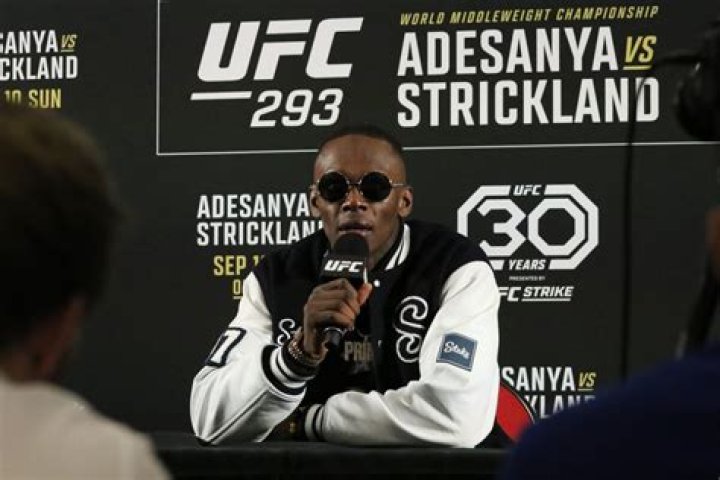 UFC News Israel Adesanya shares childhood picture with 'Nana Helen'