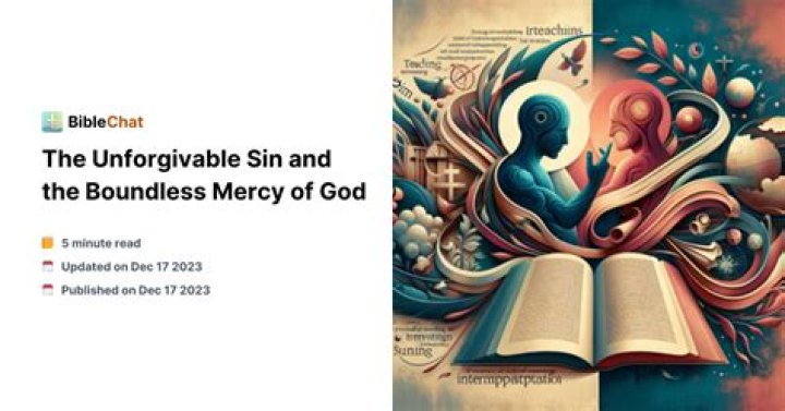 Understanding The Depths Of The Unforgivable Sin